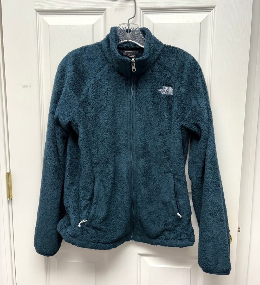 The North Face Jacket Thick Fleece Teal Blue AMVD Winter Layer Women’s Size M